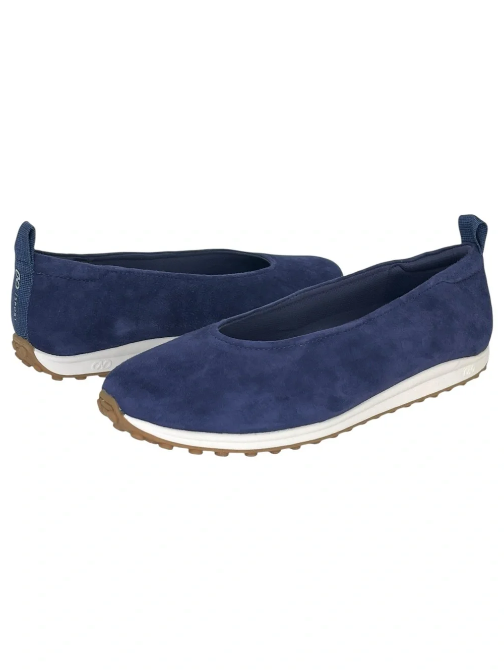 Naturalizer Carla Blue Suede Leather Womens Loafers Size 9.5M